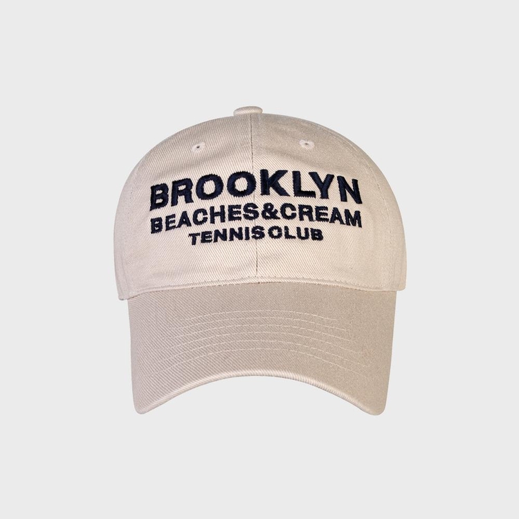 BROOKLYN TENNIS CLUB CAP-LIGHT BEIGE