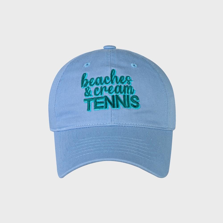 TENNIS CAP-SKY BLUE