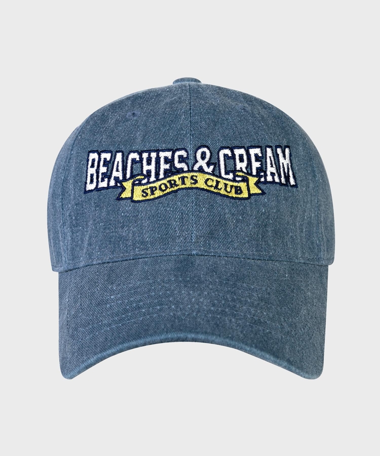 SPORTS CLUB PIGMENT CAP-BLUE