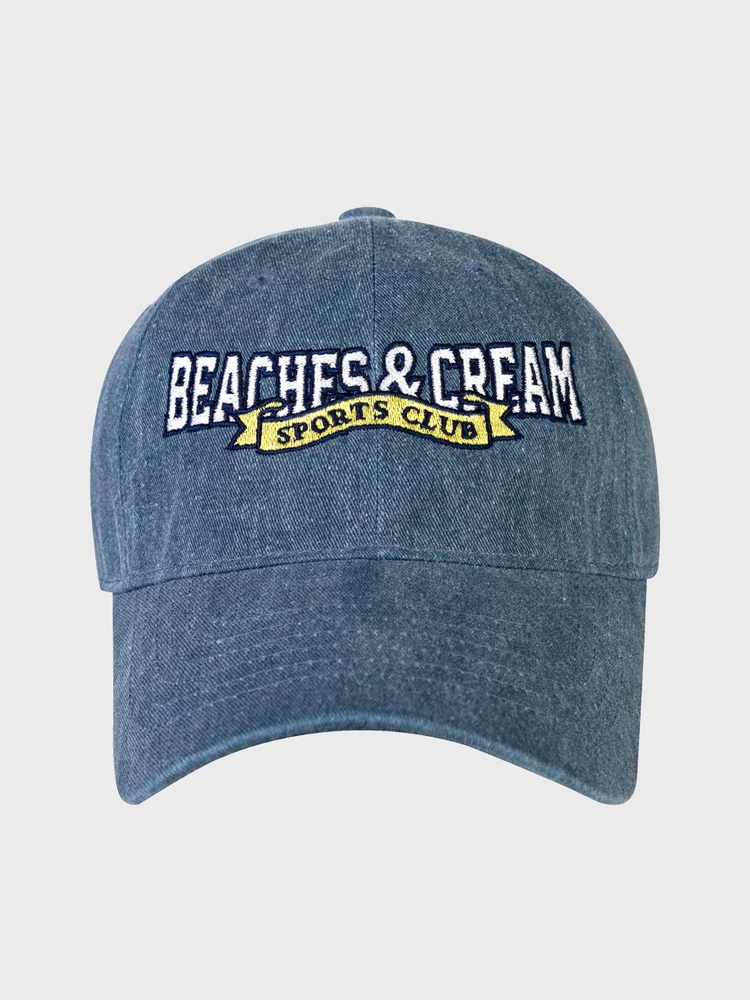 SPORTS CLUB PIGMENT CAP-BLUE