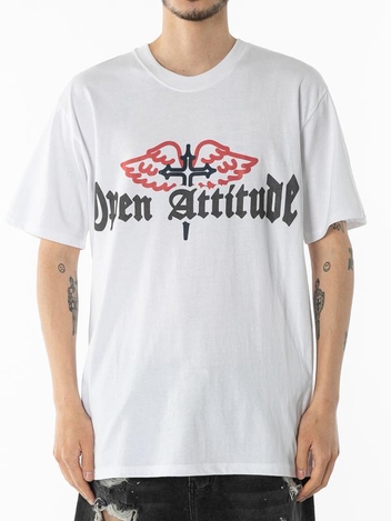 CROSSWING SHORT SLEEVE-WHITE (크로스윙 반팔 - 화이트)