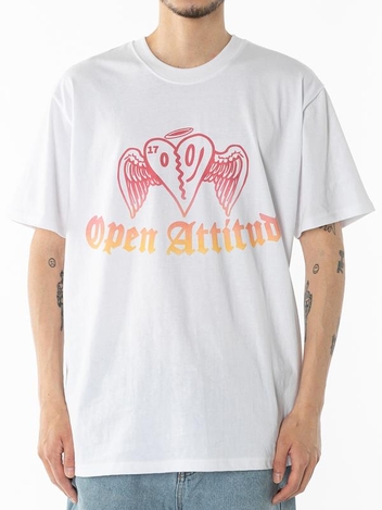 HEART ANGEL SHORT SLEEVE-WHITE (하트엔젤 반팔 - 화이트)