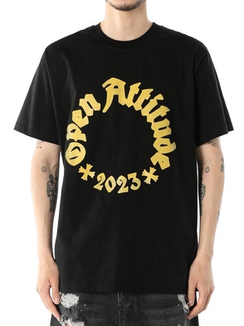 2023 OPENATTITUDE SHORT SLEEVE-BLACK (2023오픈에티튜드 반팔 - 블랙)
