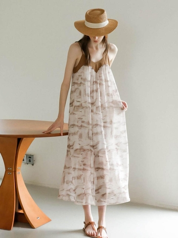 DD_Whole ink printing summer dress