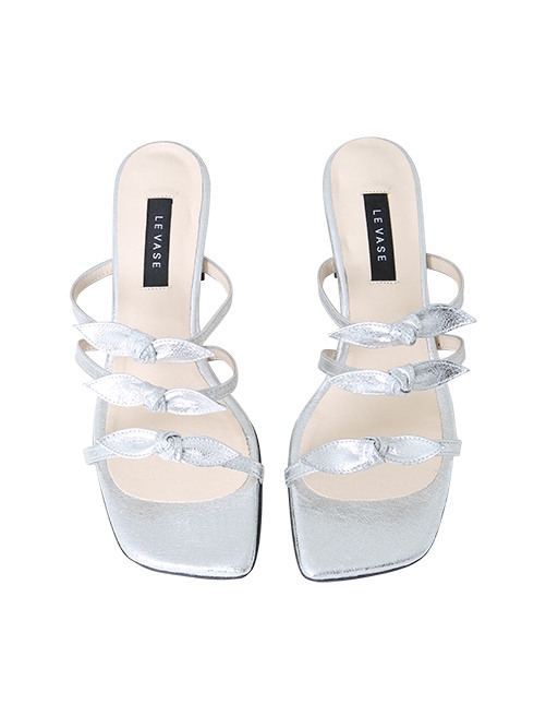 ALICE SANDAL ( SILVER ) 