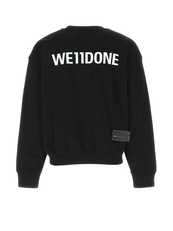 웰던 WE11 DONE SWEATSHIRTS WDTS322743U BK