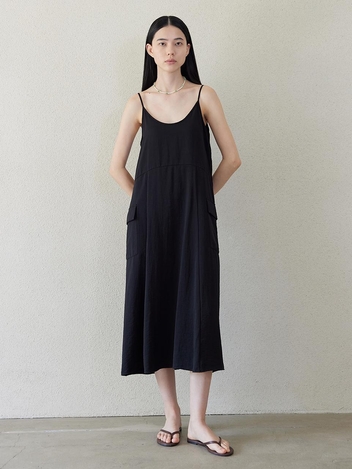 Vince Poket Sleeveless Ops_Black