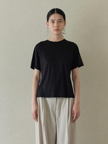 Shine Half Sleeve T-shirt_Black