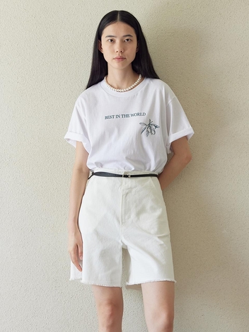 Olive Logo T-shirt_White