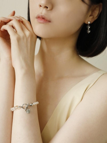 Crystal Pearl Bracelet 크리스탈 진주 팔찌