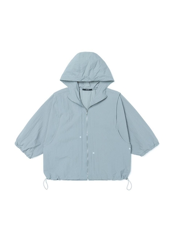 23 SS 여성 화섬 후디 점퍼 (LT-BLUE)