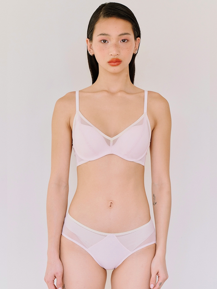 Zoey Ultra-Volume Bralette Set _Pink