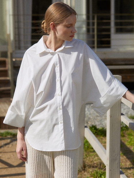 Dolman shirt (off white)