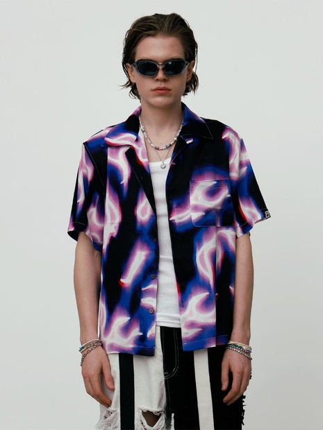 THUNDERBOLT CUBAN PLANTER’S SHIRT_2COLOR