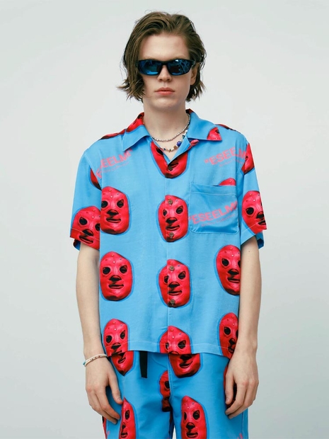 WRESTLER CUBAN PLANTER’S SHIRT_2COLOR