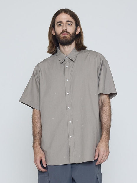 CB CITYBOY COOL SHORT SLEEVE SHIRT (D.BEIGE)