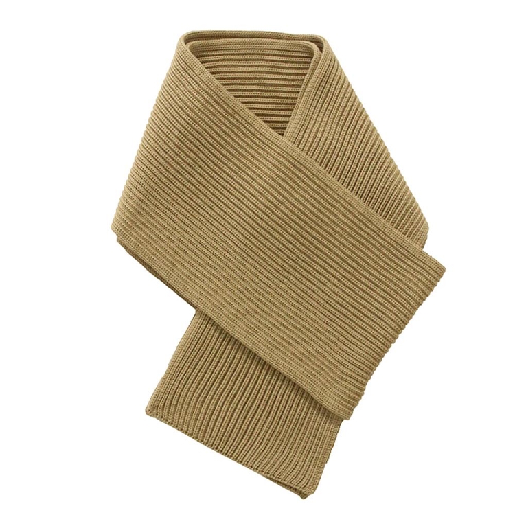 23SS 골지 울 머플러 카멜 WIDE SCARF CAMEL