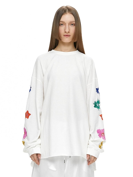 GARDEN LONG SLEEVE / WHITE
