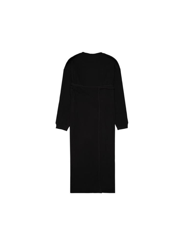 베이스레인지 스웨트 롱원피스 KAFTAN DRSH-RIB-000-BK