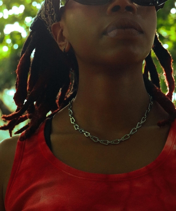 HANDMADE ZIP- NECKLACE