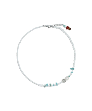 HANDMADE BLUE SUMMER-SKY NECKLACE