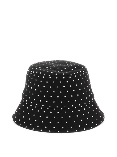 Ruslan baginskiy bucket hat with rhinestones BCT101 W DMD