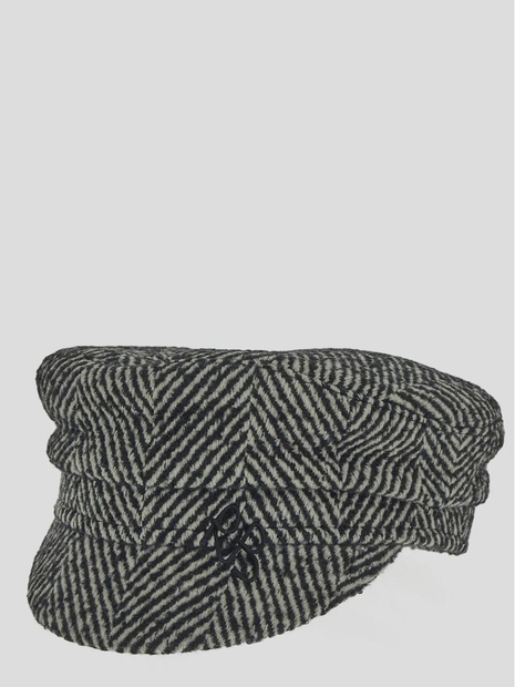 Ruslan Baginskiy Black and White Cap NBC033WPYOWRBBLACK