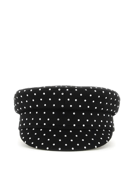 Ruslan baginskiy rhinestons baker boy cap KPC101 W DMD