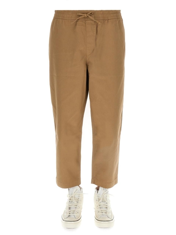 CROPPED PANTS UMJM0649_810TAN