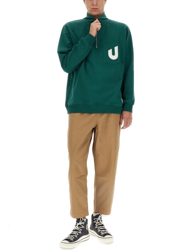 LOGO SWEATSHIRT  UMJM0646_OGLFOREST