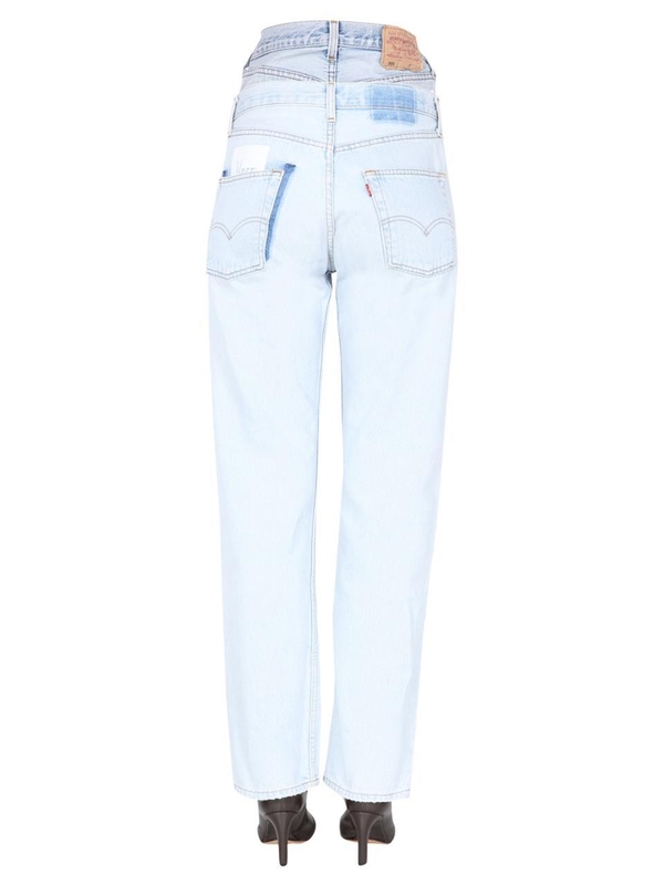 DOUBLE WAISTED JEANS 121363_30A