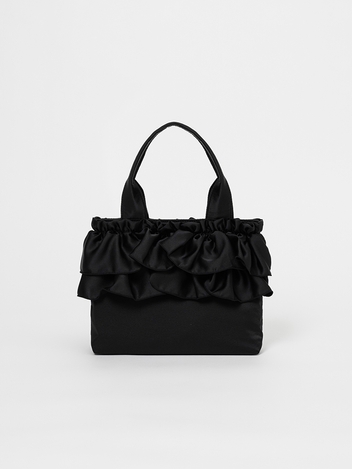 FLORAL BAG (BLACK)