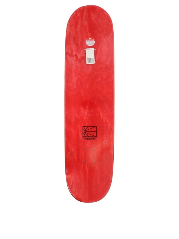 라스벳 Logo Space skateboard PACC12SK01RED