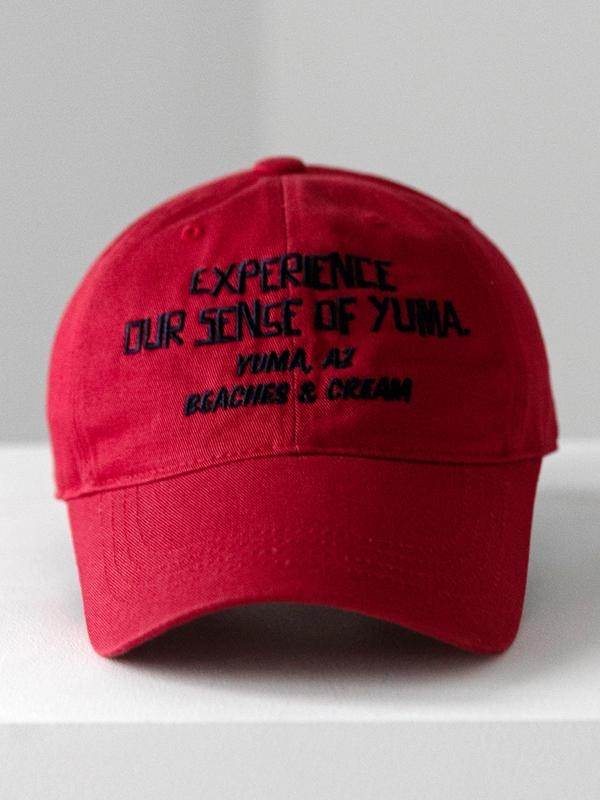 YUMA. AZ BALL CAP-RED