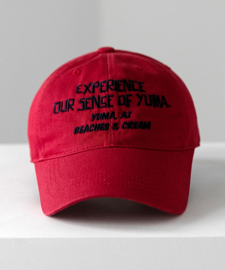 YUMA. AZ BALL CAP-RED