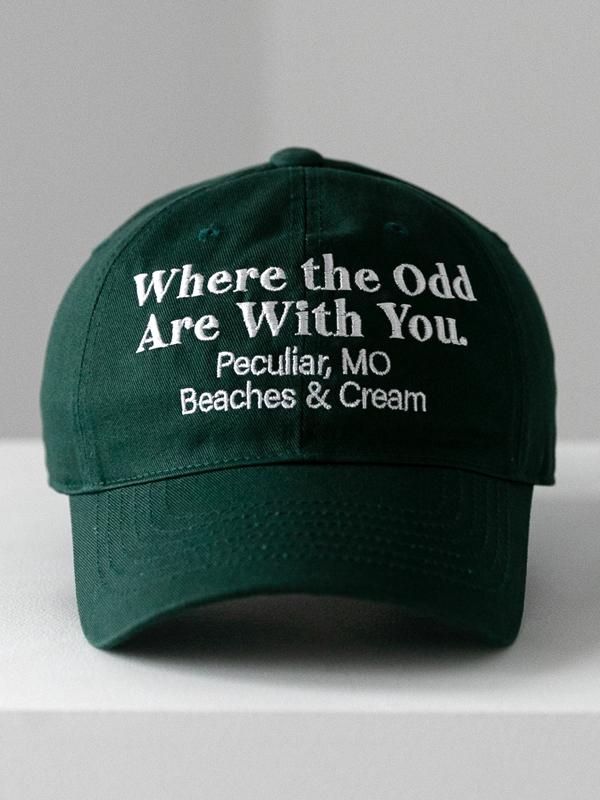 PECULIAR. MO BALL CAP-DARK GREEN