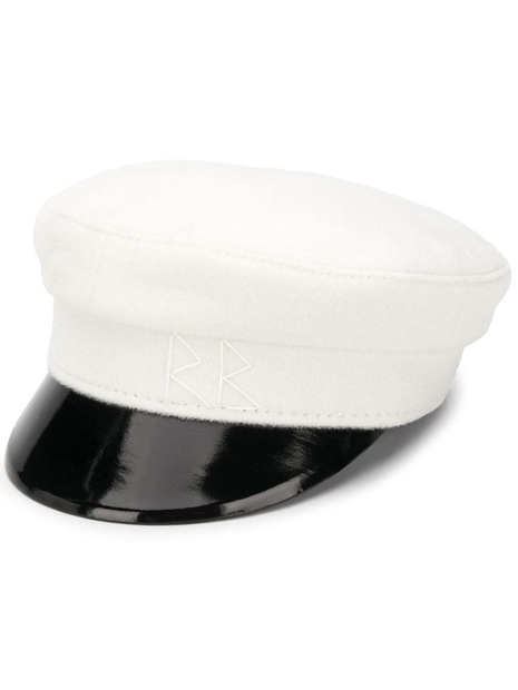 루슬란바킨스키 RUSLAN BAGINSKIY Hats White KPCWBAKERBOYWHITE