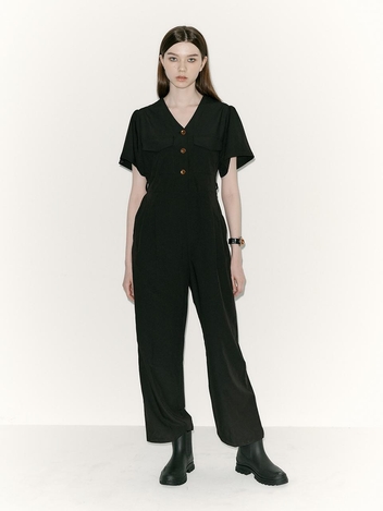 AR_French style casual jumpsuit