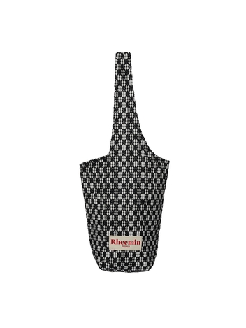 Summer tweed one HANDLE - BLACK&WHITE