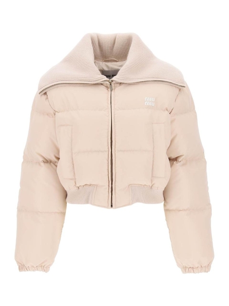 미우미우 Miu miu quilted cropped puffer jacket ML959 13FM