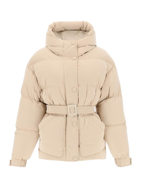 옌키옌키 Ienki ienki michlin belted down jacket MICHLIN POWDER