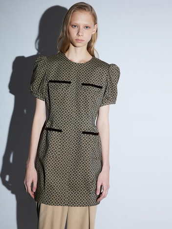 Print Mini Onepiece_Brown