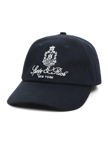 스포티앤리치 Vendome 로고 볼캡 AC832 NAVY
