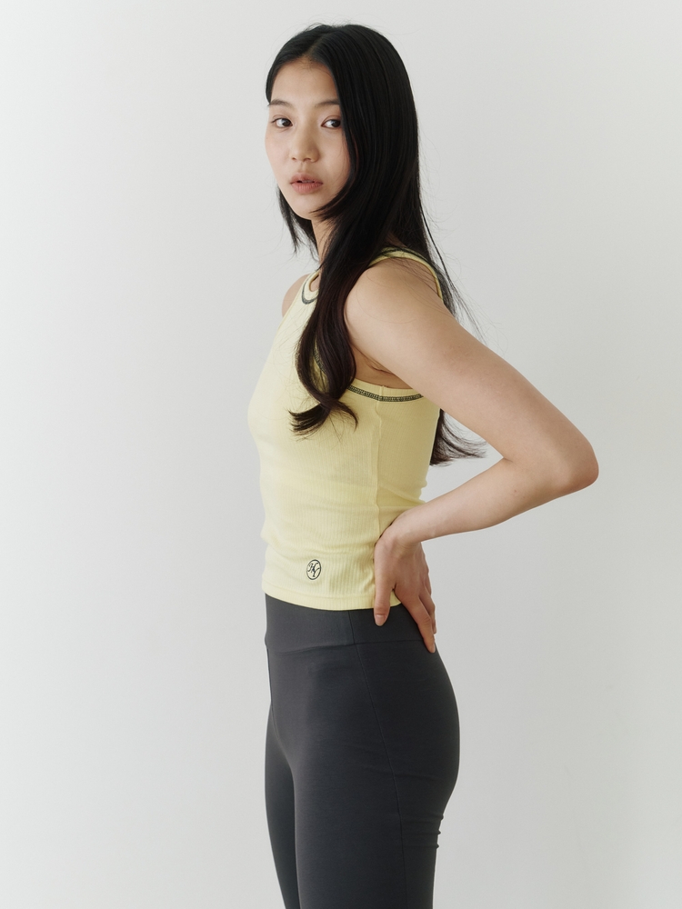 Pita Sleeveless Top - Lemon