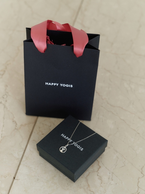 92.5 Silver Asana Necklace