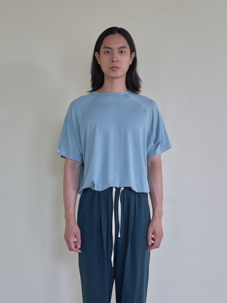 [For Men]Slow Flit Top - Turquoise Blue