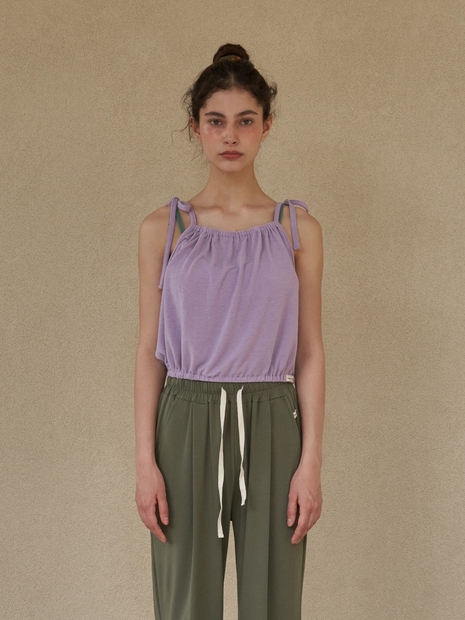 Cosmo Shirring Top - Light Purple [3rd Reorder]