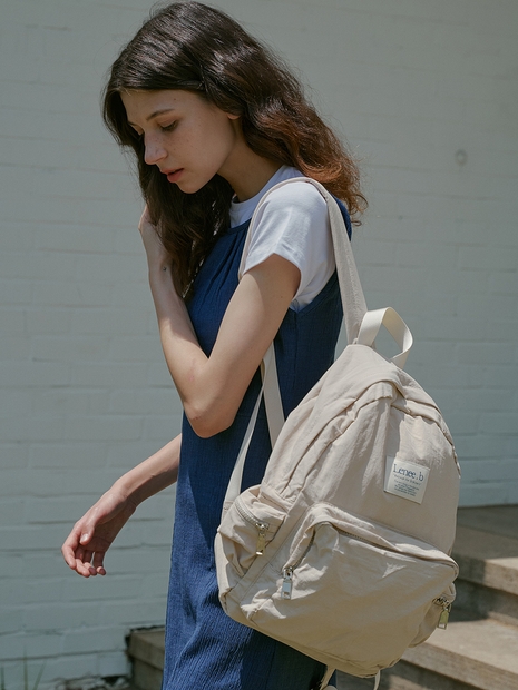 페더 백팩 아이보리 Feather backpack Ivory