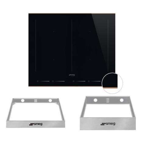 스메그 돌체스틸노보 인덕션 골드 SIM662WLDR+케이스 (8/15cm 선택)