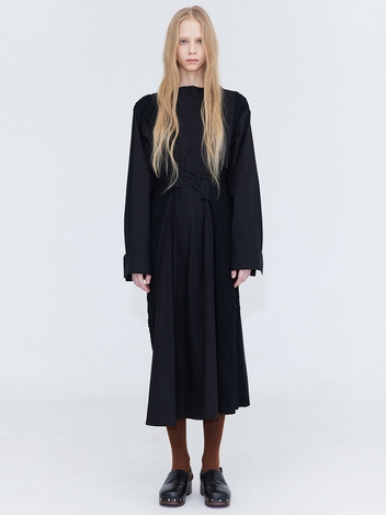 Strap Long Dress_Black